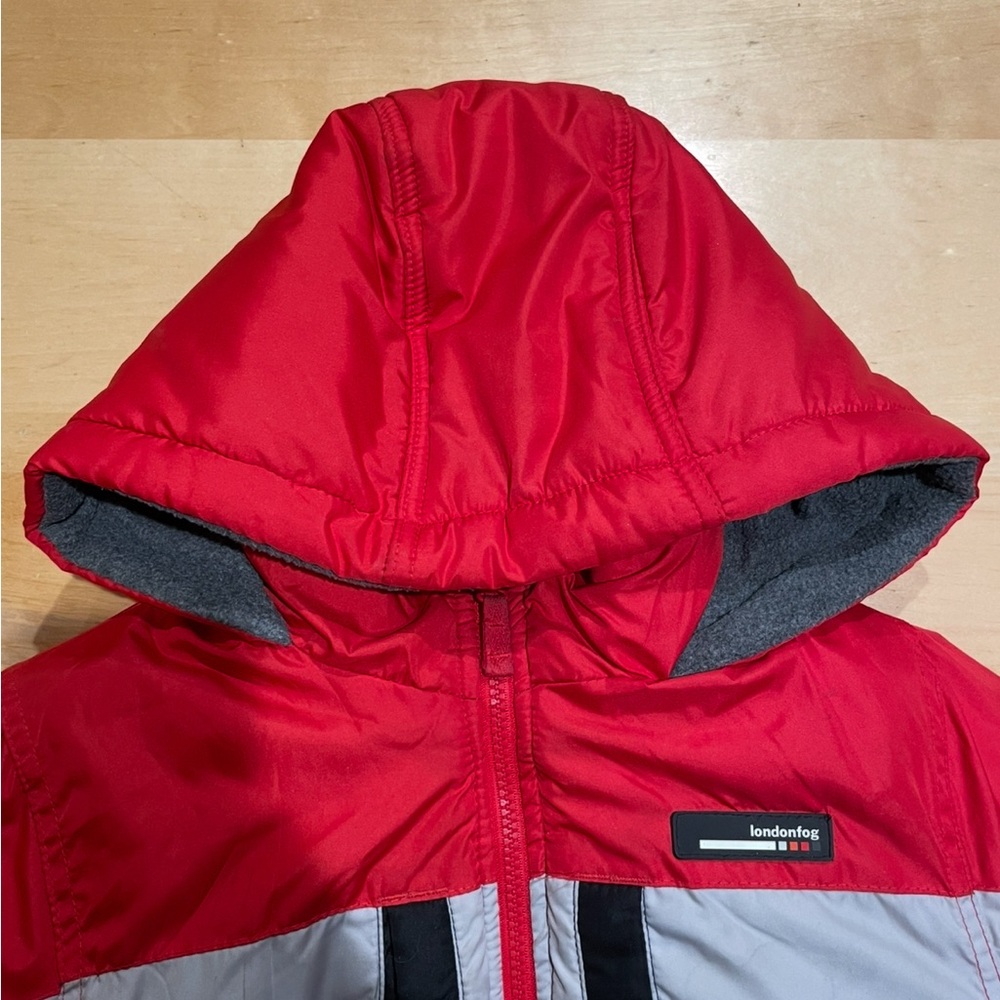 London Fog Gray and Black Jacket - Picture 9 of 14